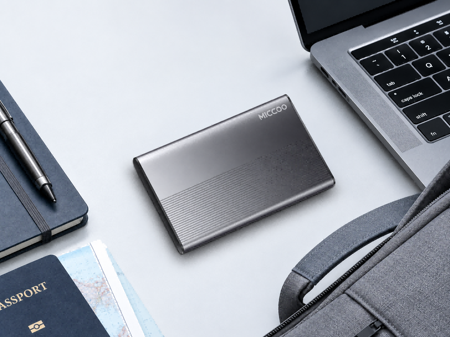 MICCOO Aluminum Alloy External Hard Drive