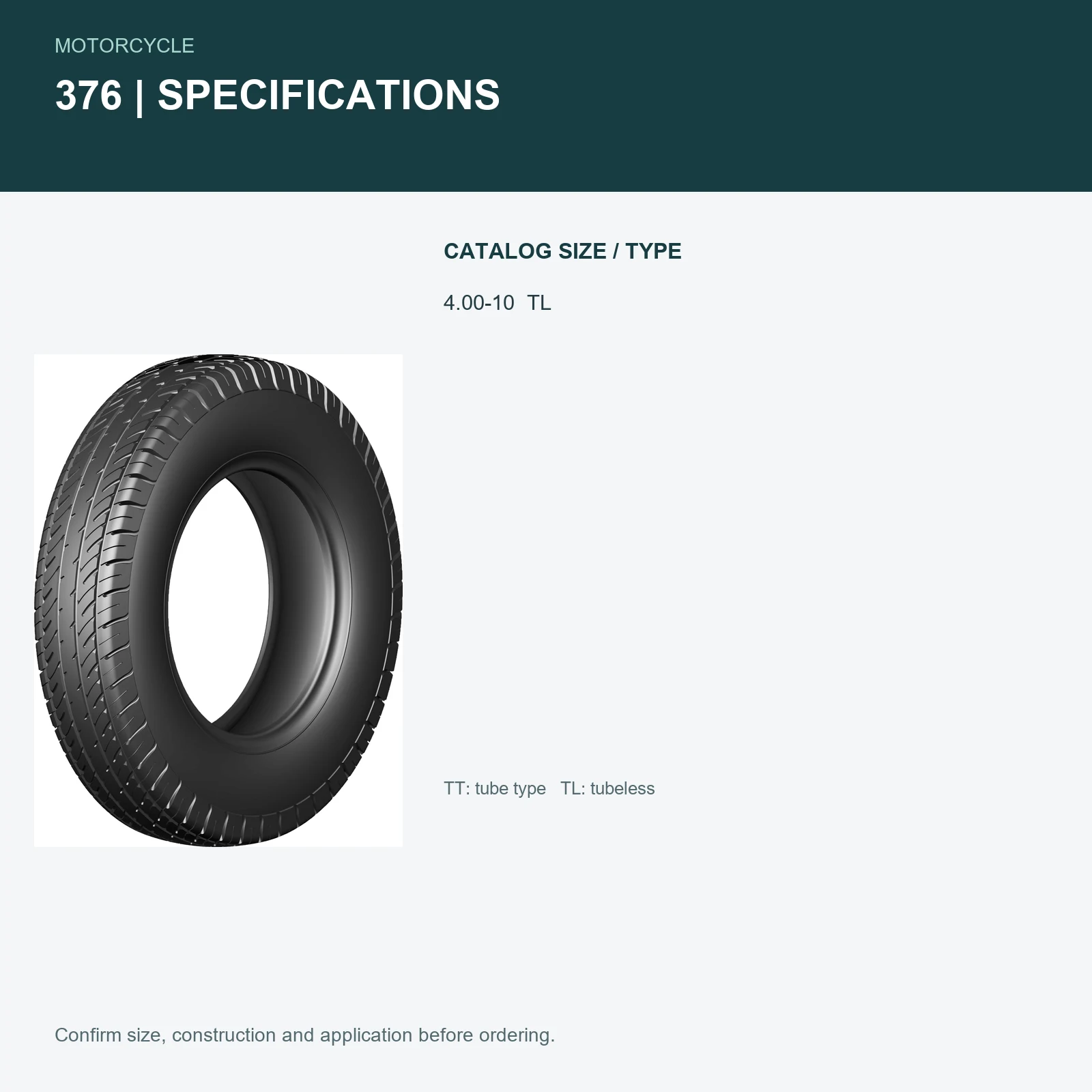 376 specifications