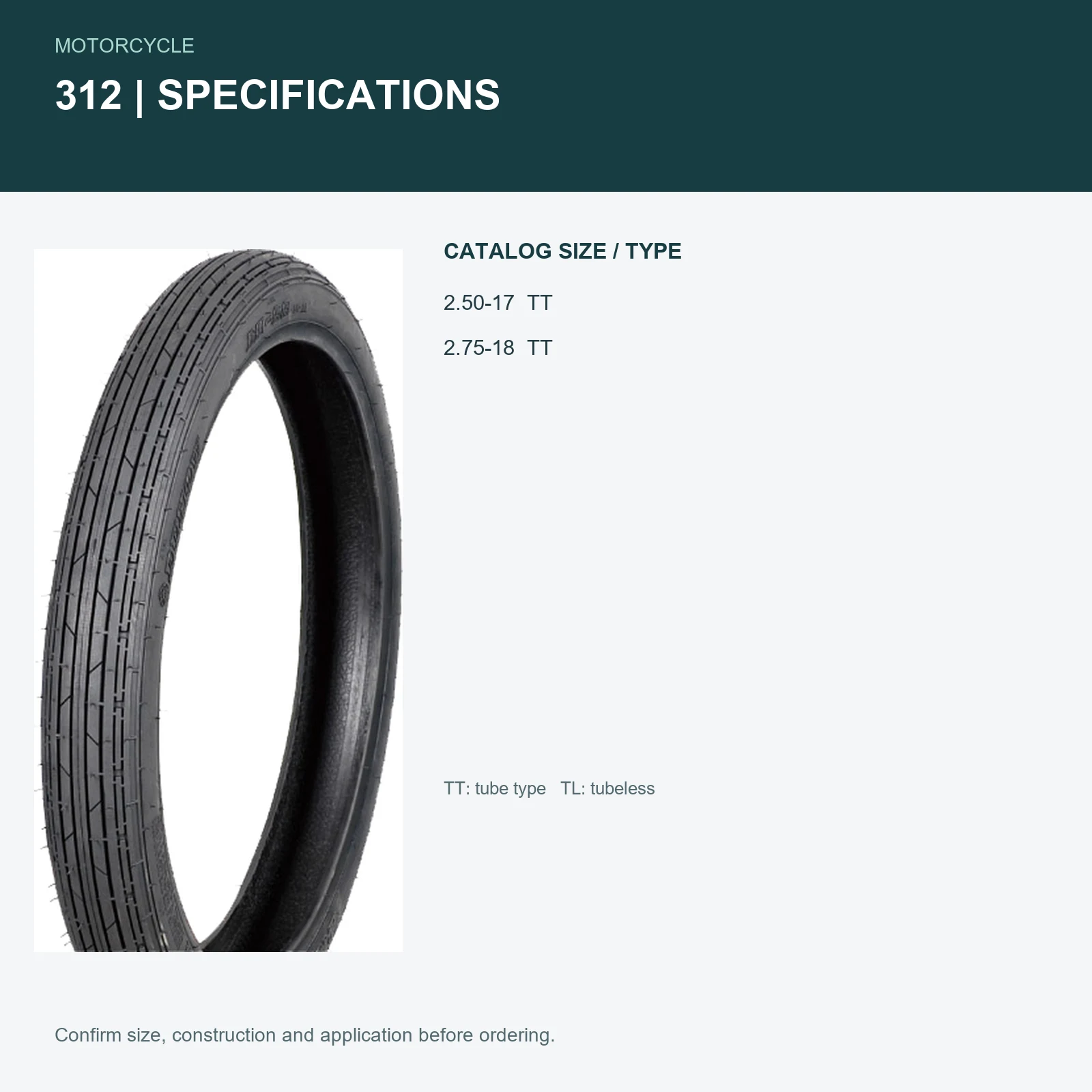 312 specifications