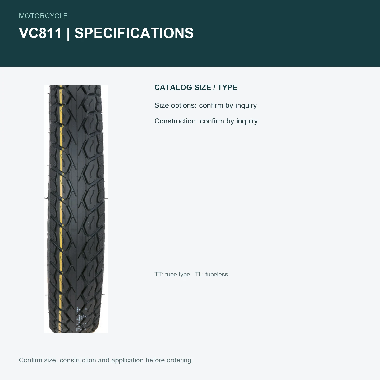 VC811 specifications