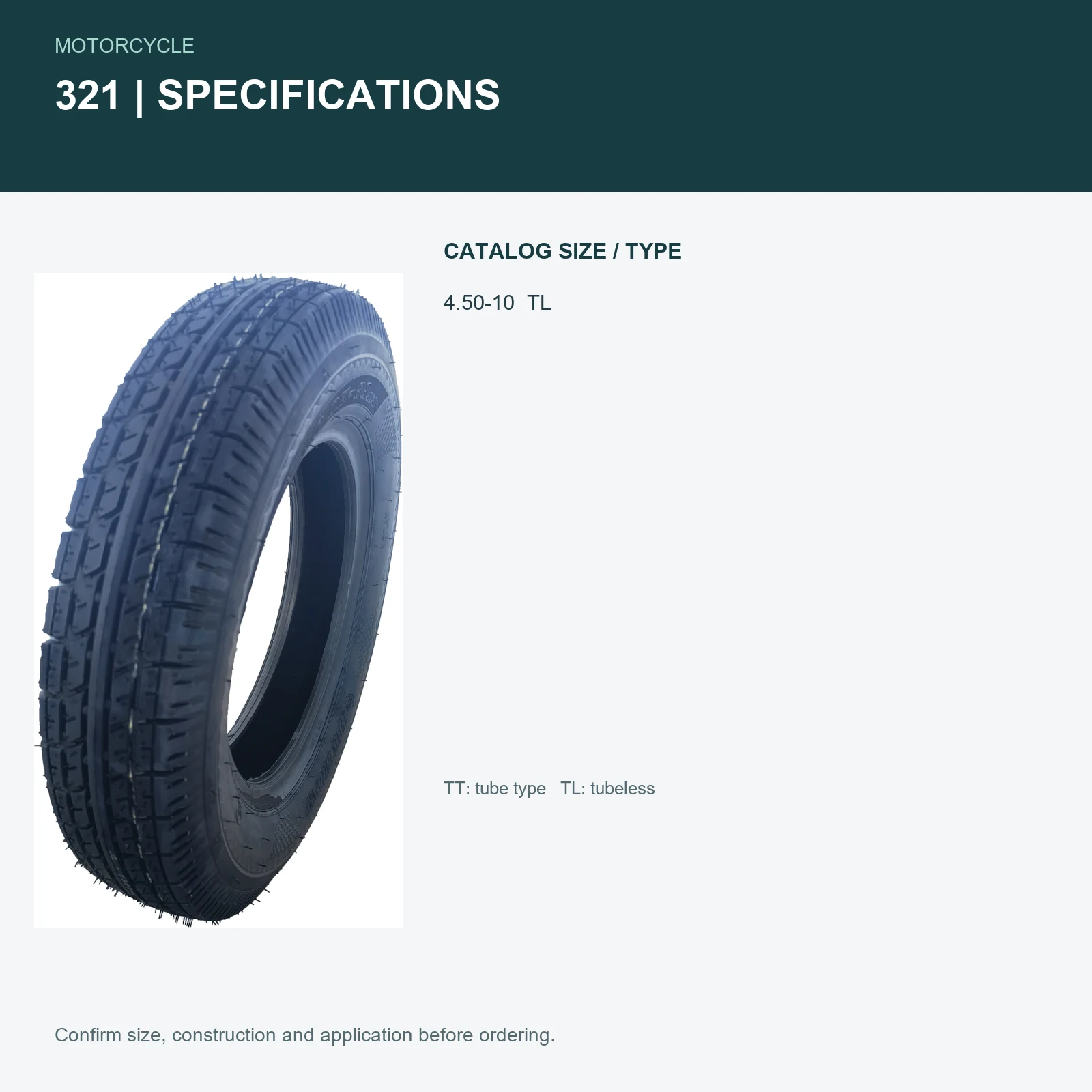321 specifications