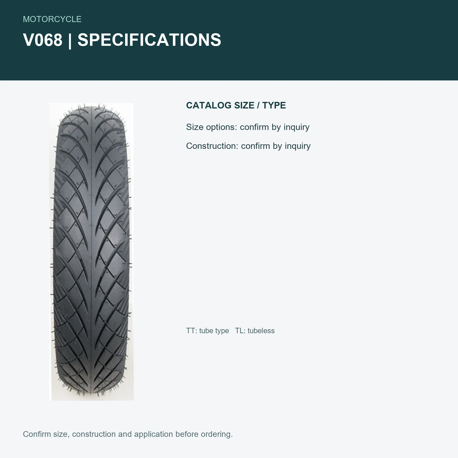 V068 specifications