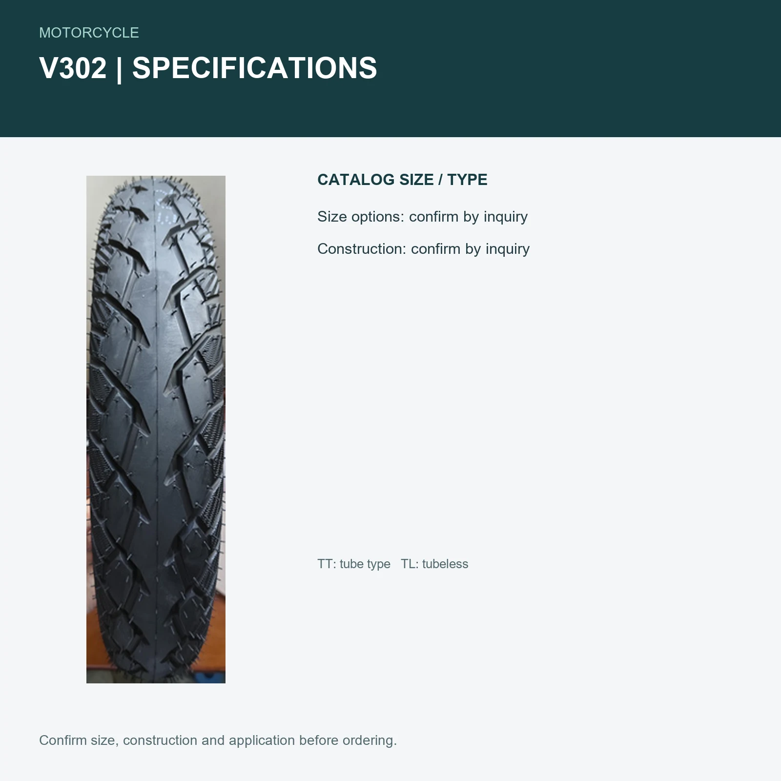 V302 specifications