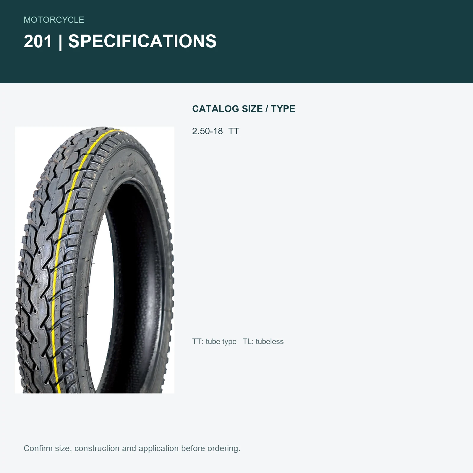 201 specifications