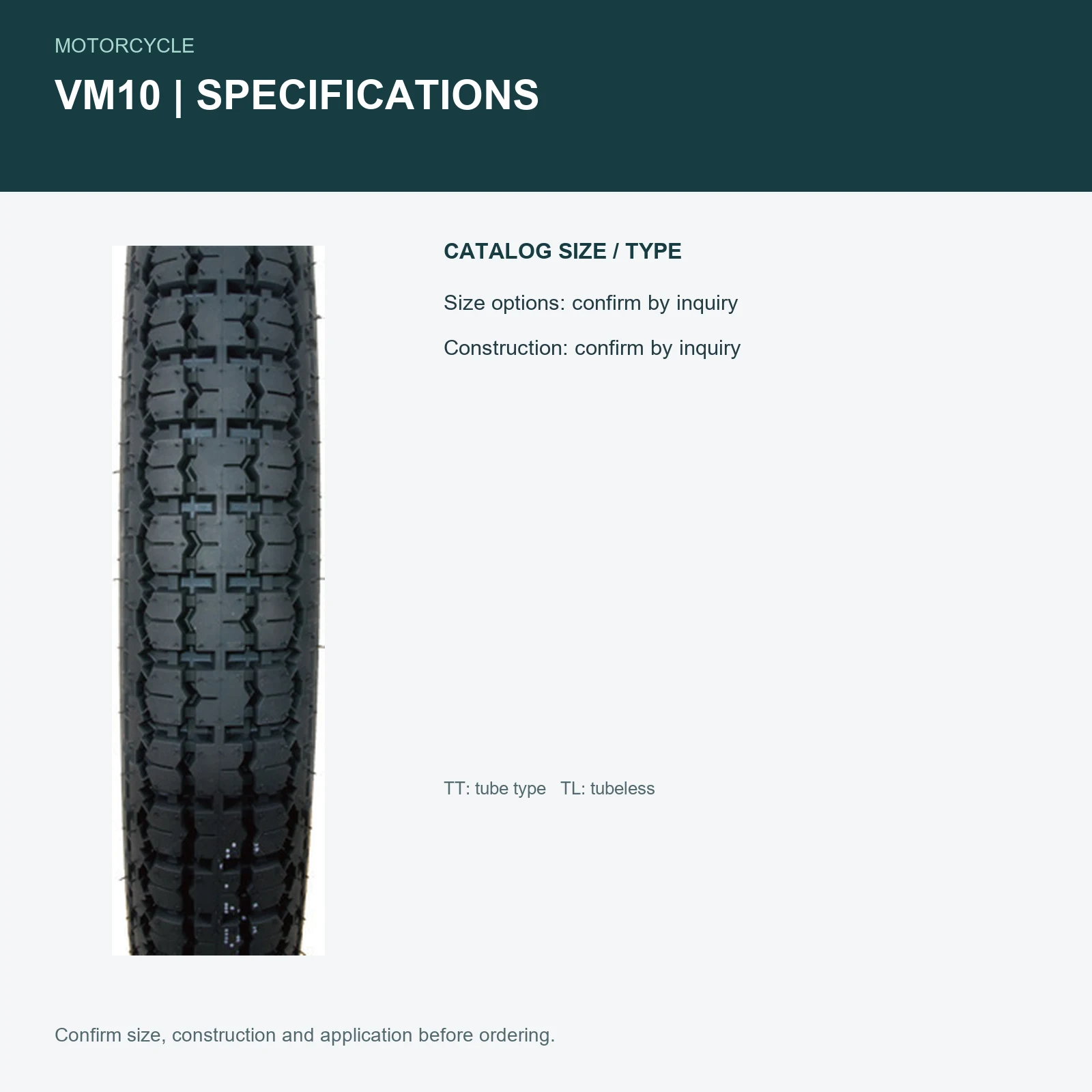 VM10 specifications