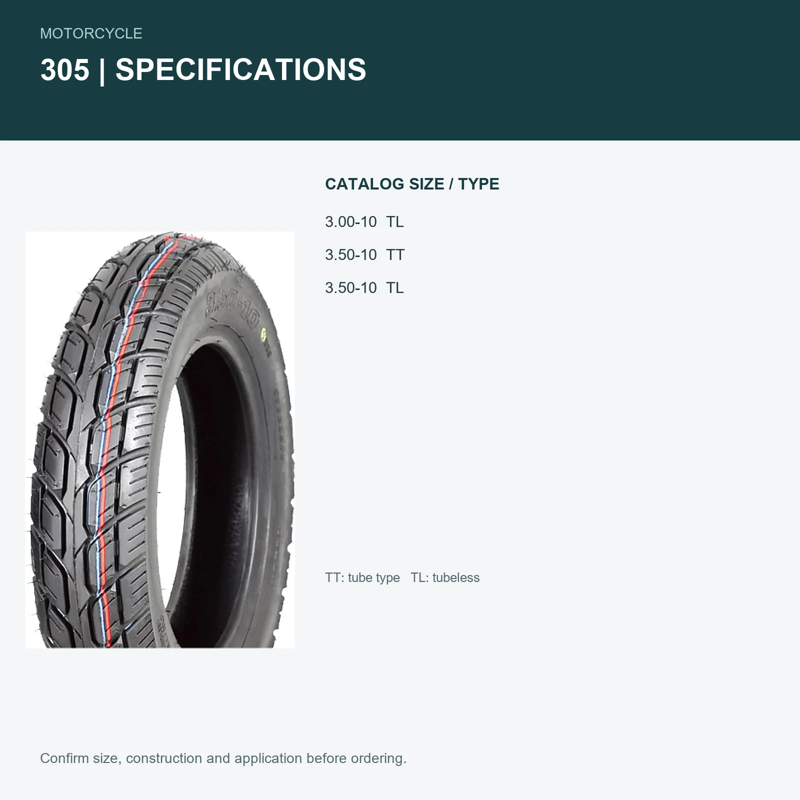 305 specifications