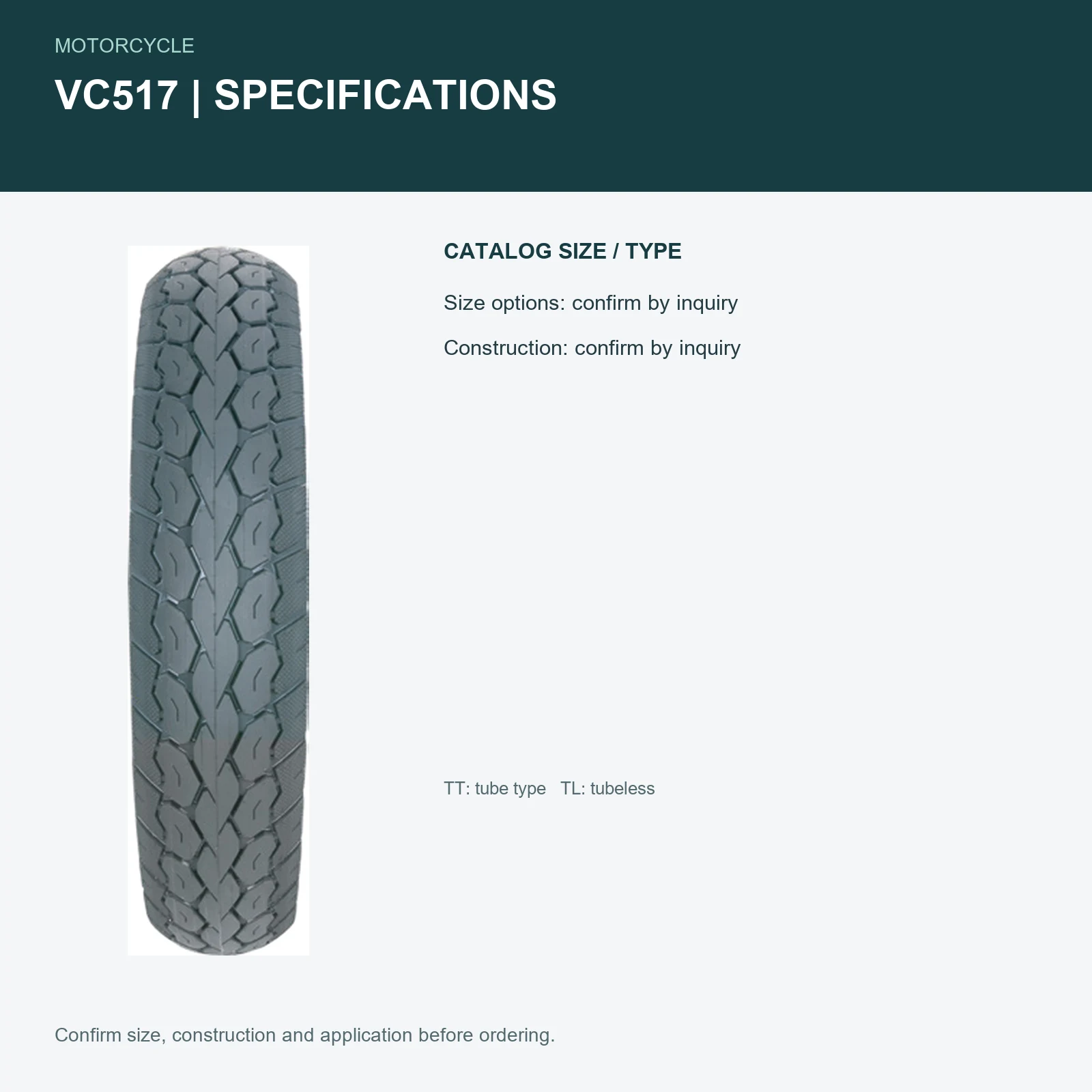 VC517 specifications
