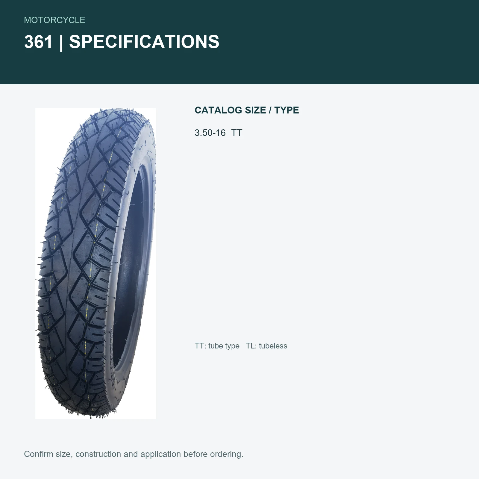 361 specifications