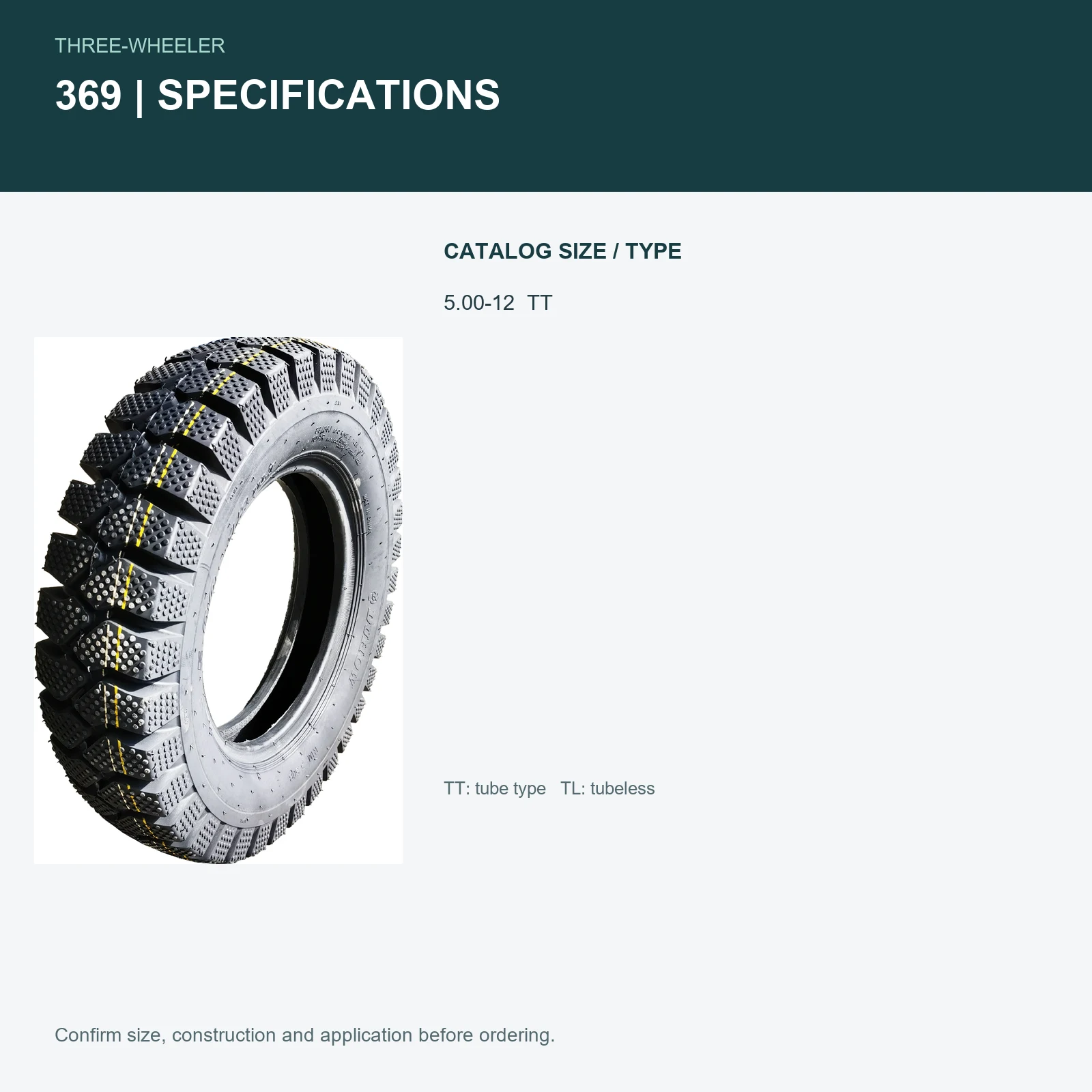369 specifications