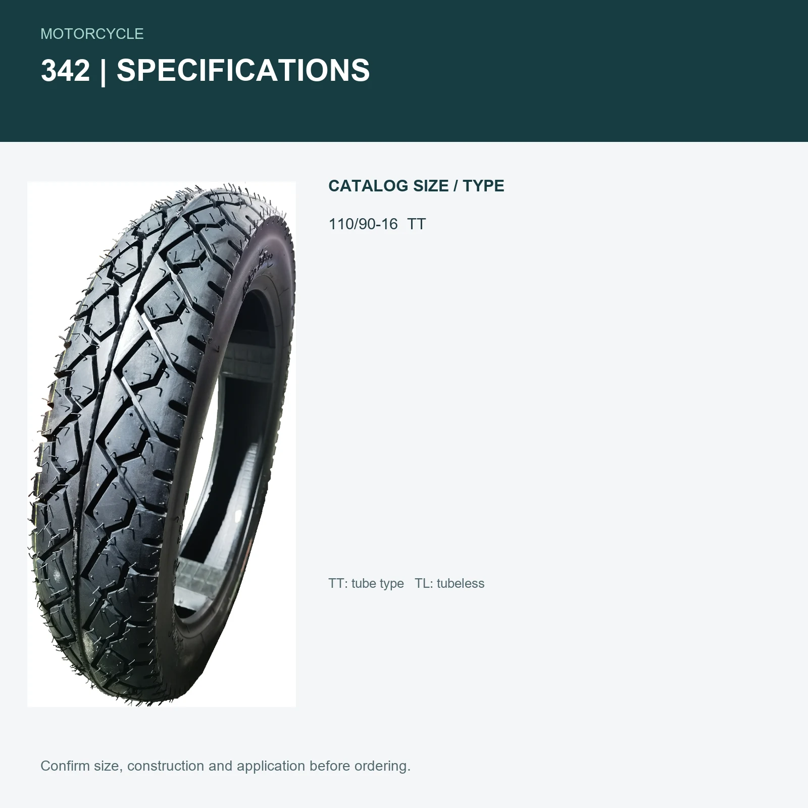 342 specifications