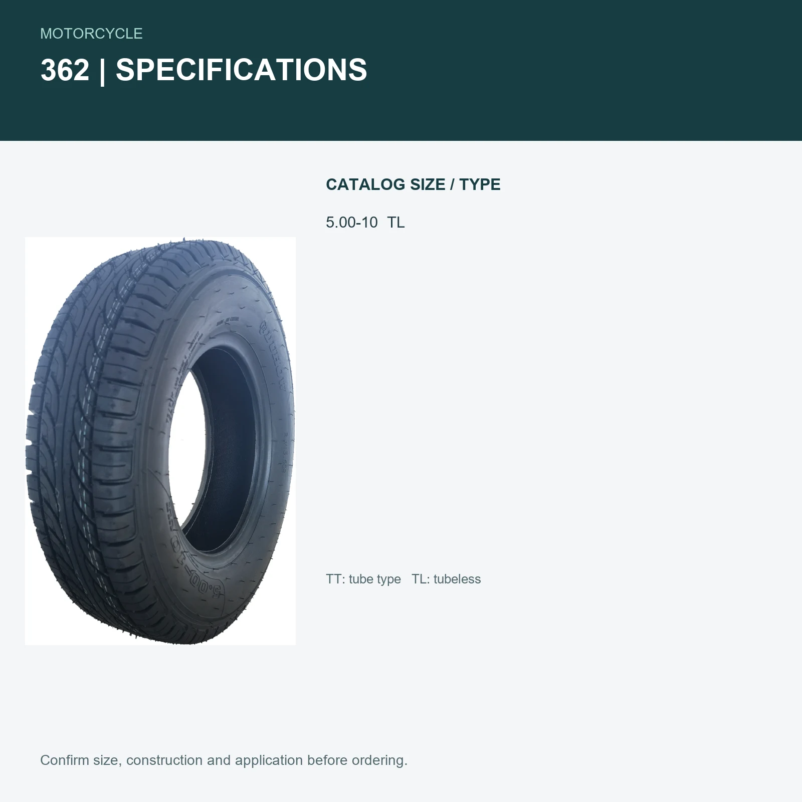362 specifications