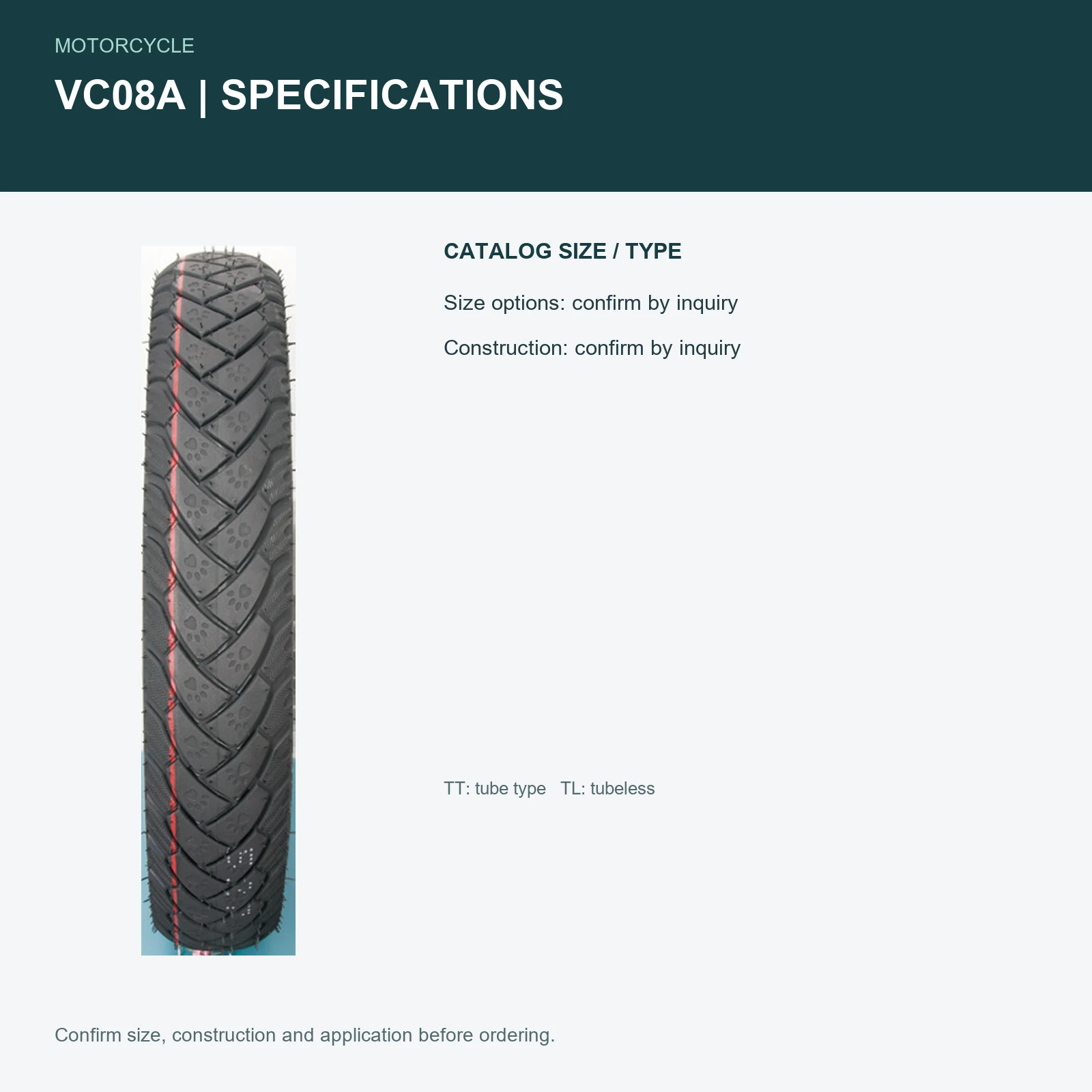 VC08A specifications