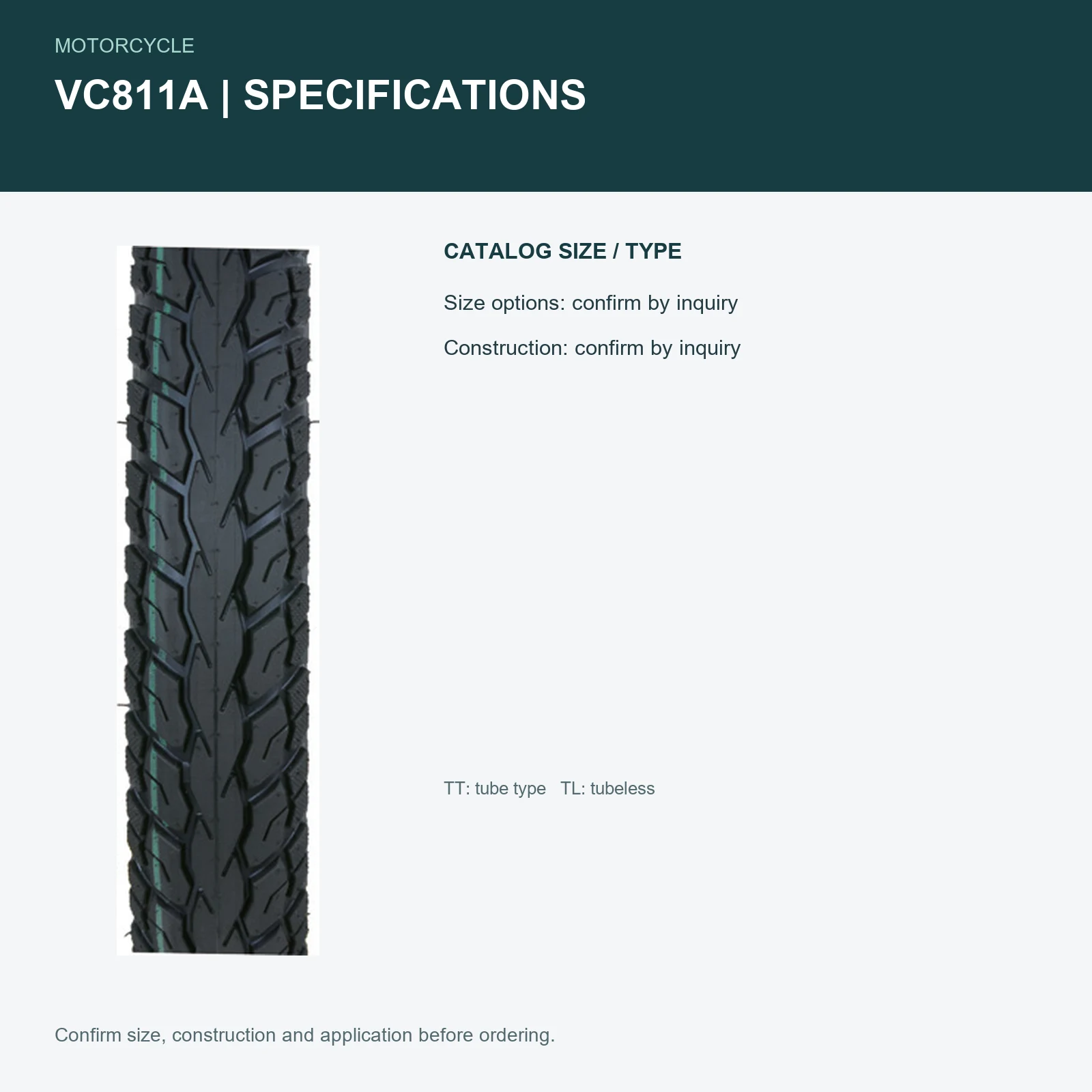 VC811A specifications