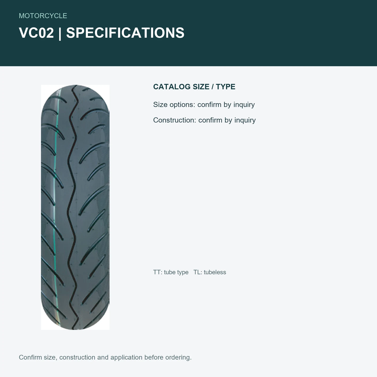 VC02 specifications
