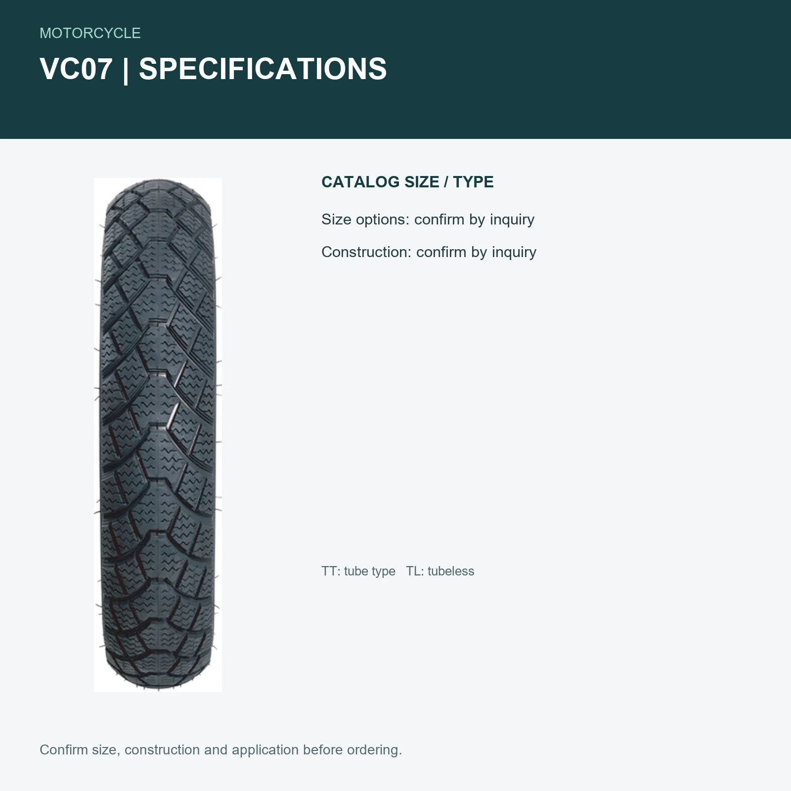 VC07 specifications