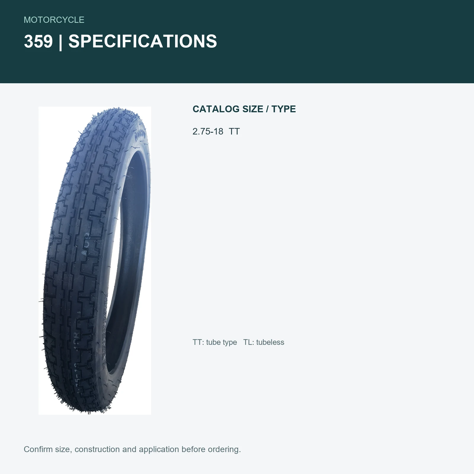 359 specifications