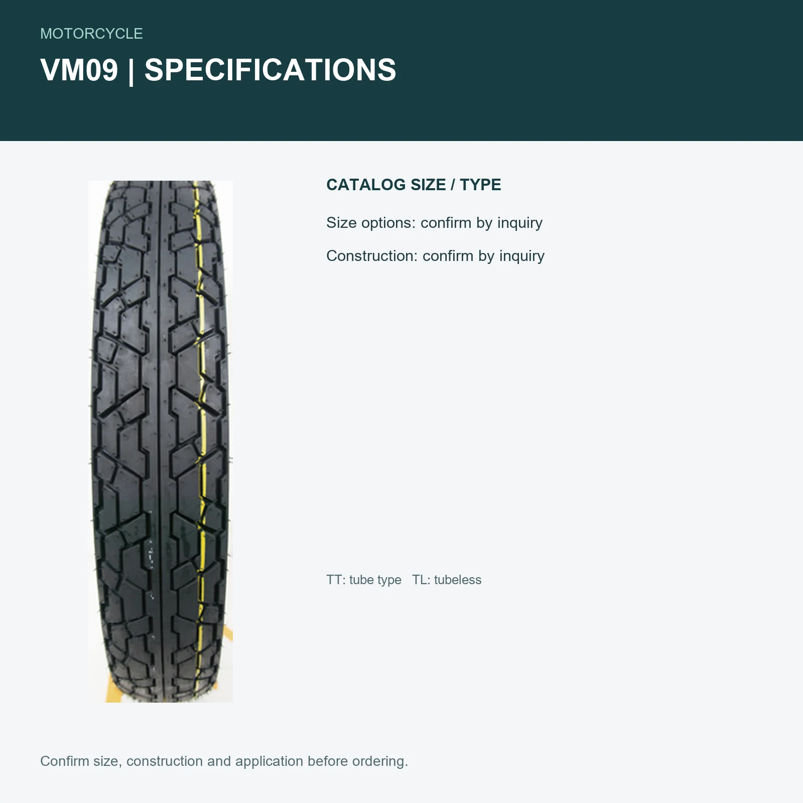 VM09 specifications