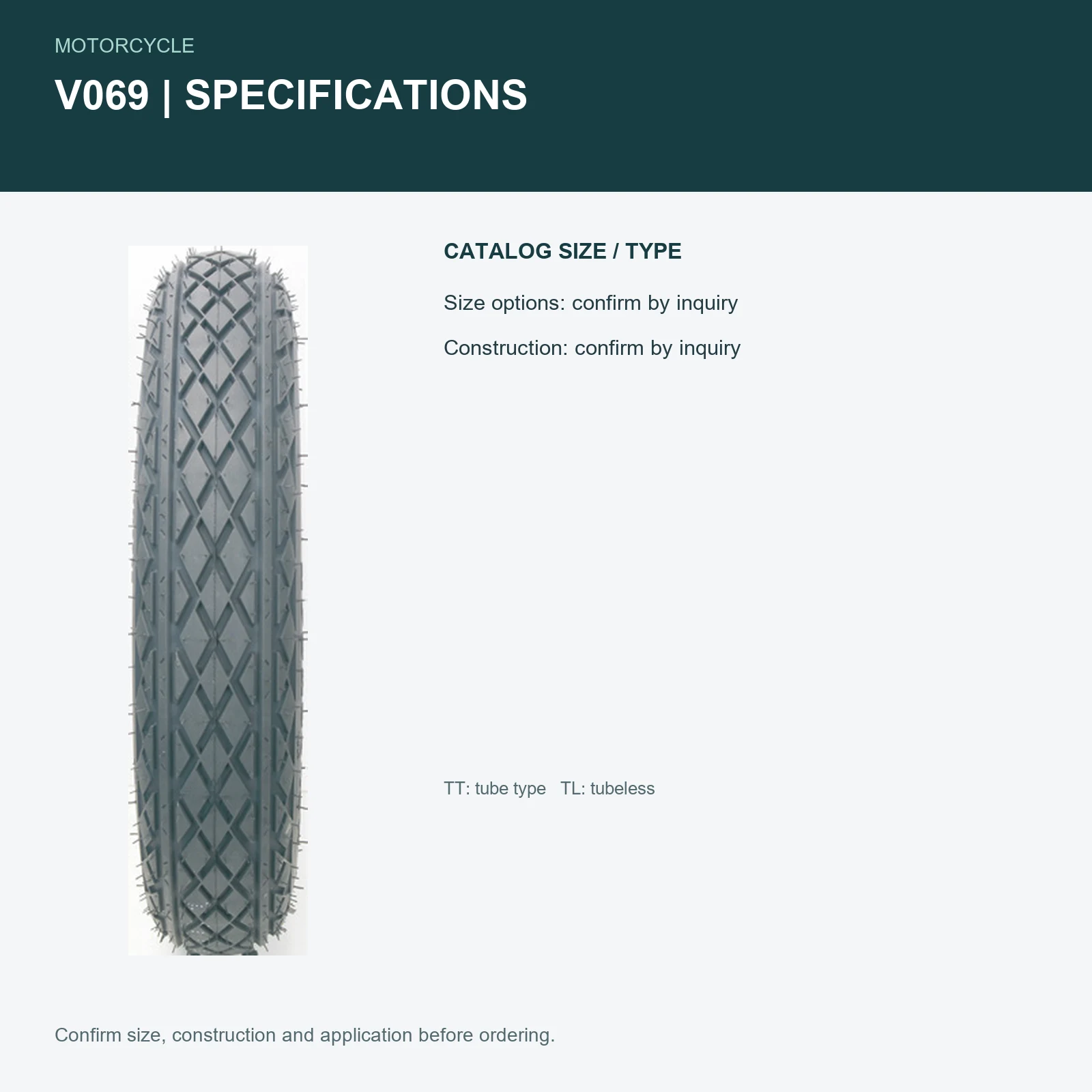 V069 specifications