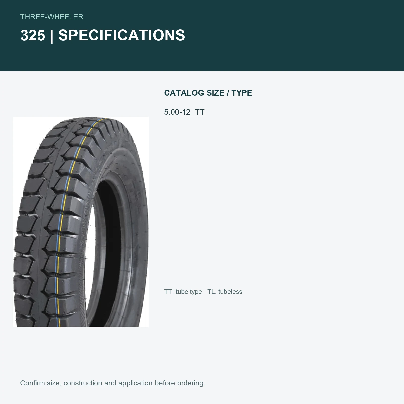 325 specifications