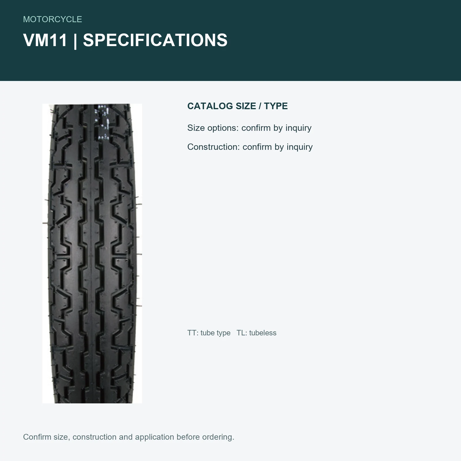 VM11 specifications