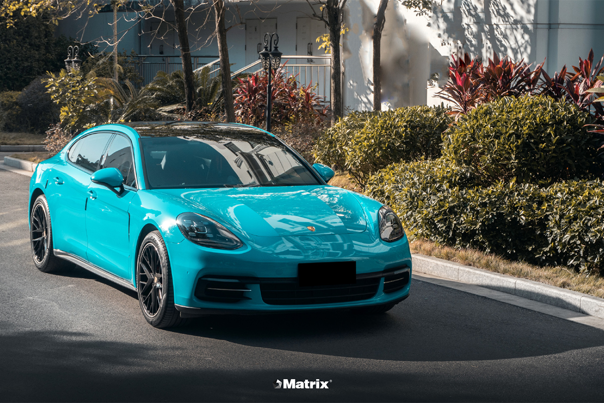 MG365 M-迈阿密蓝 PET Miami Blue 保时捷 Panamera