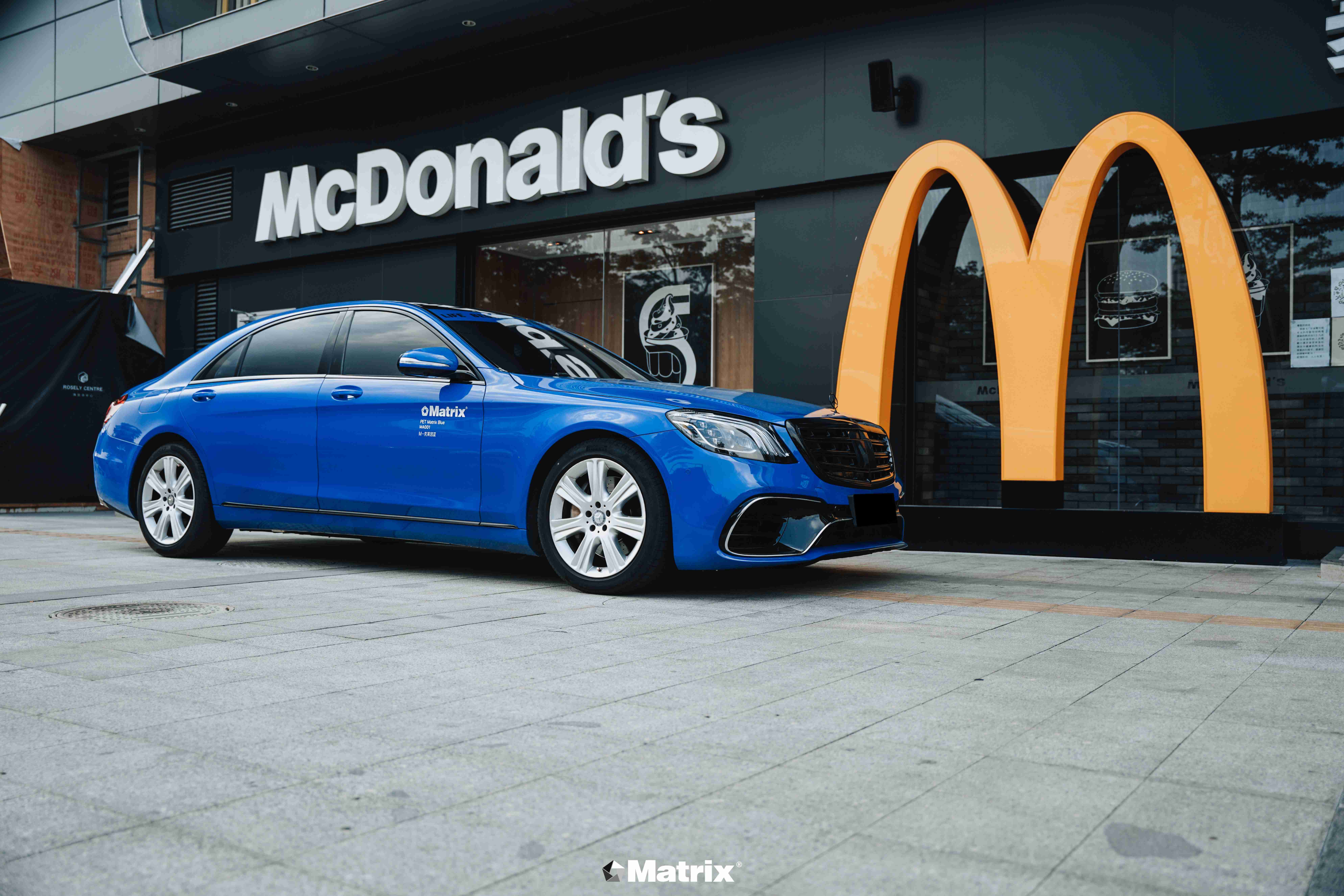 MA001 M-克莱因蓝 PET Matrix Blue S400