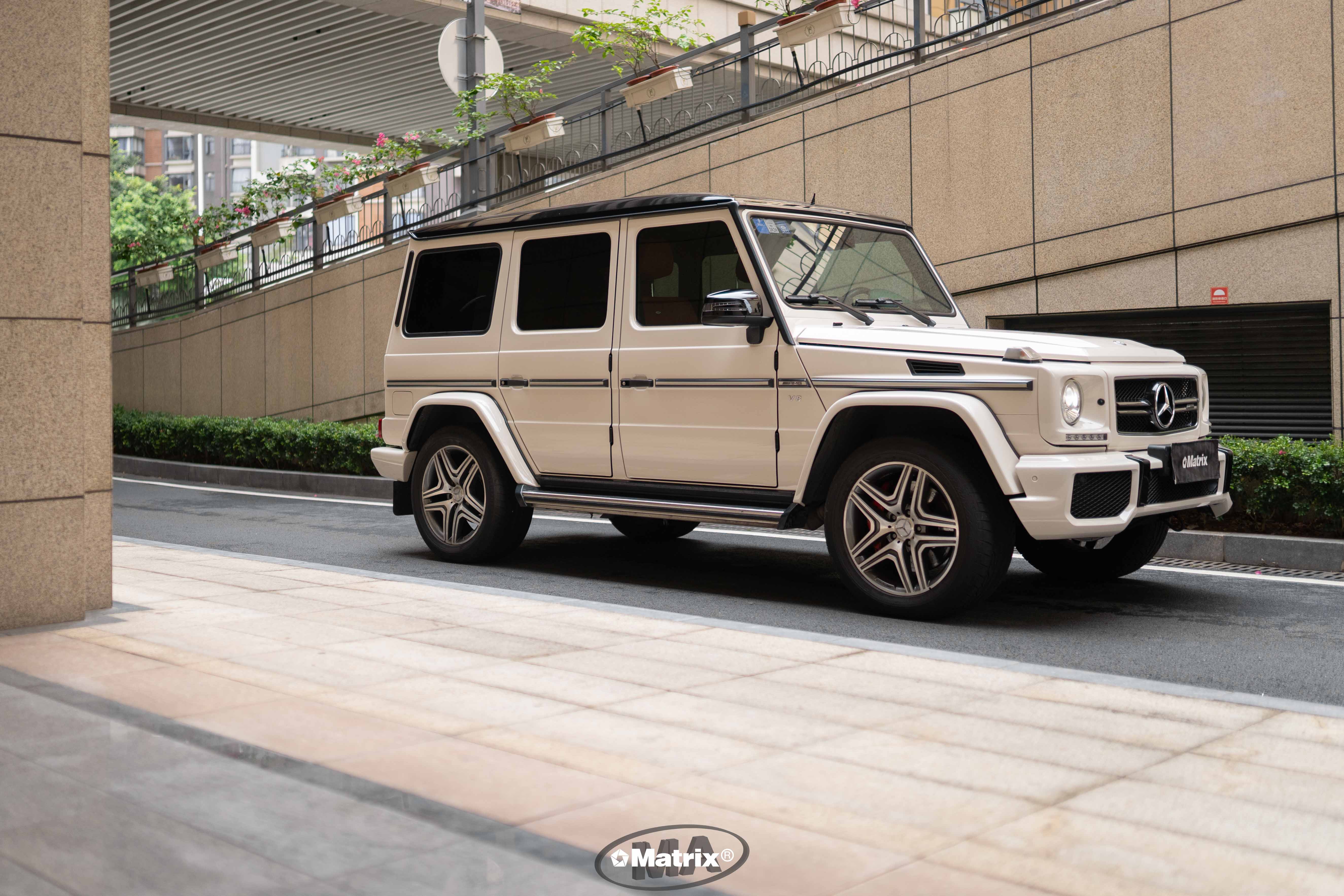 MA505 胡椒白 PET MINI Pepper White 奔驰G63