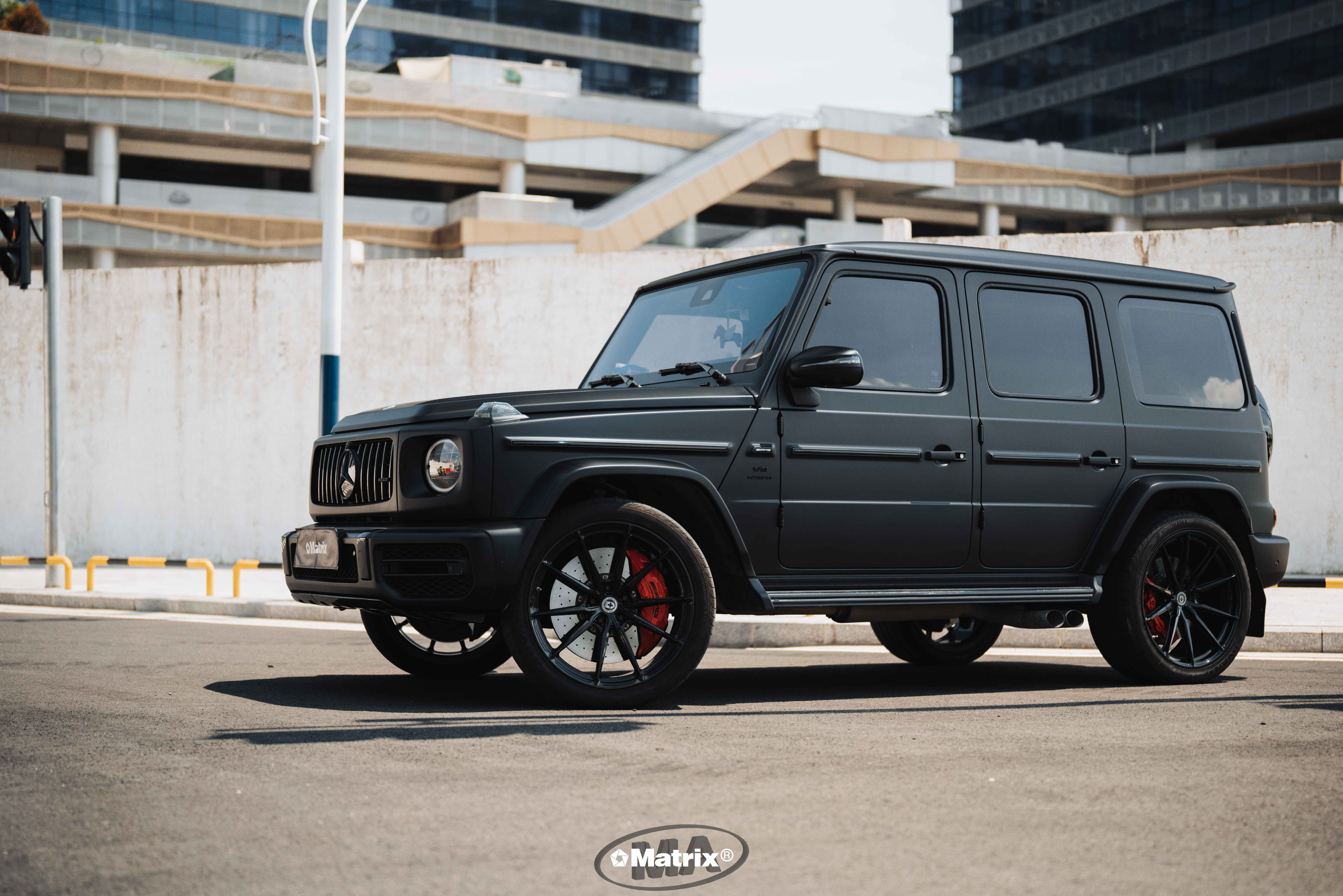 MY835 亚光黑 Matte Black 奔驰AMGG63