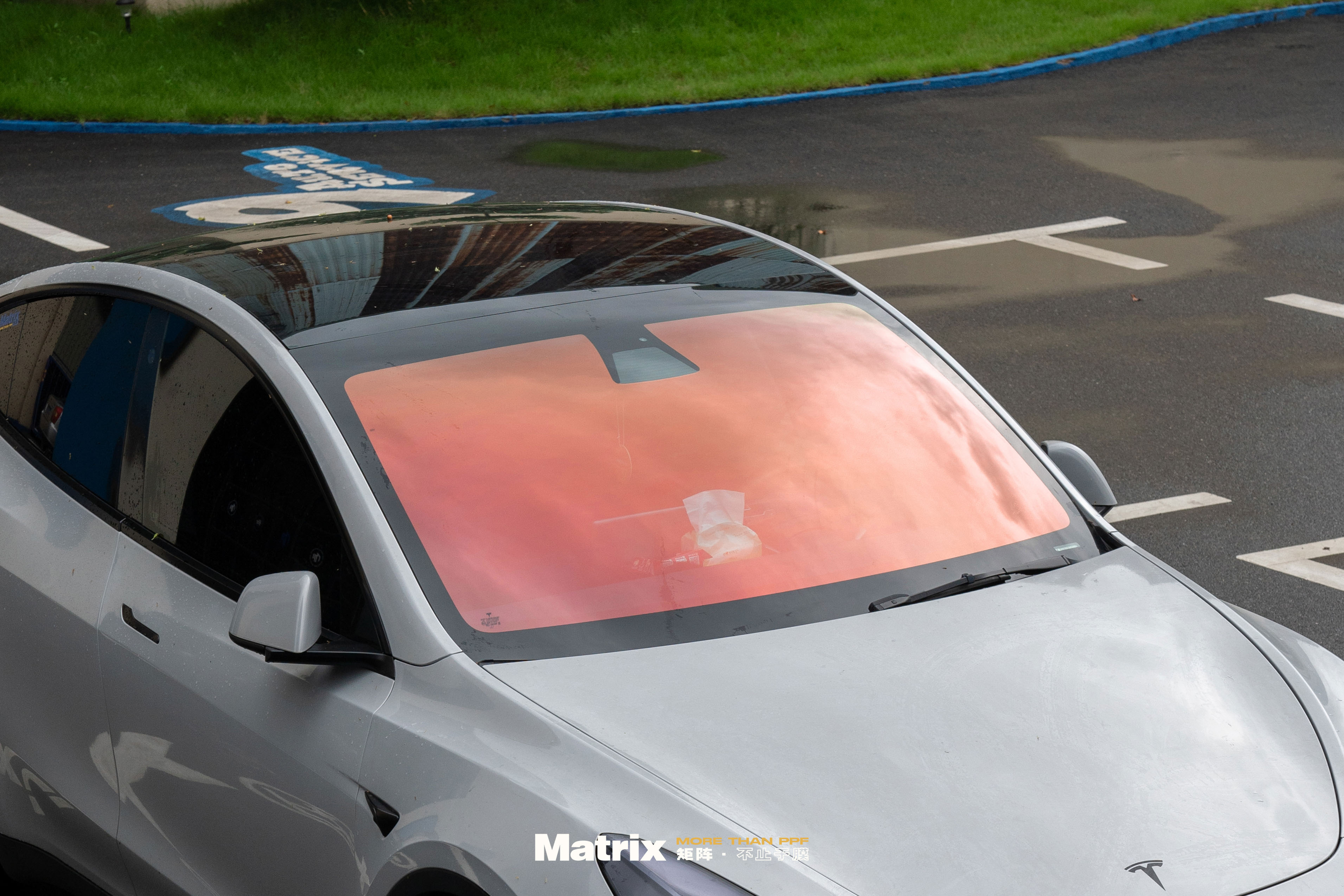 前挡 MA12 暮光红 特斯拉ModelY