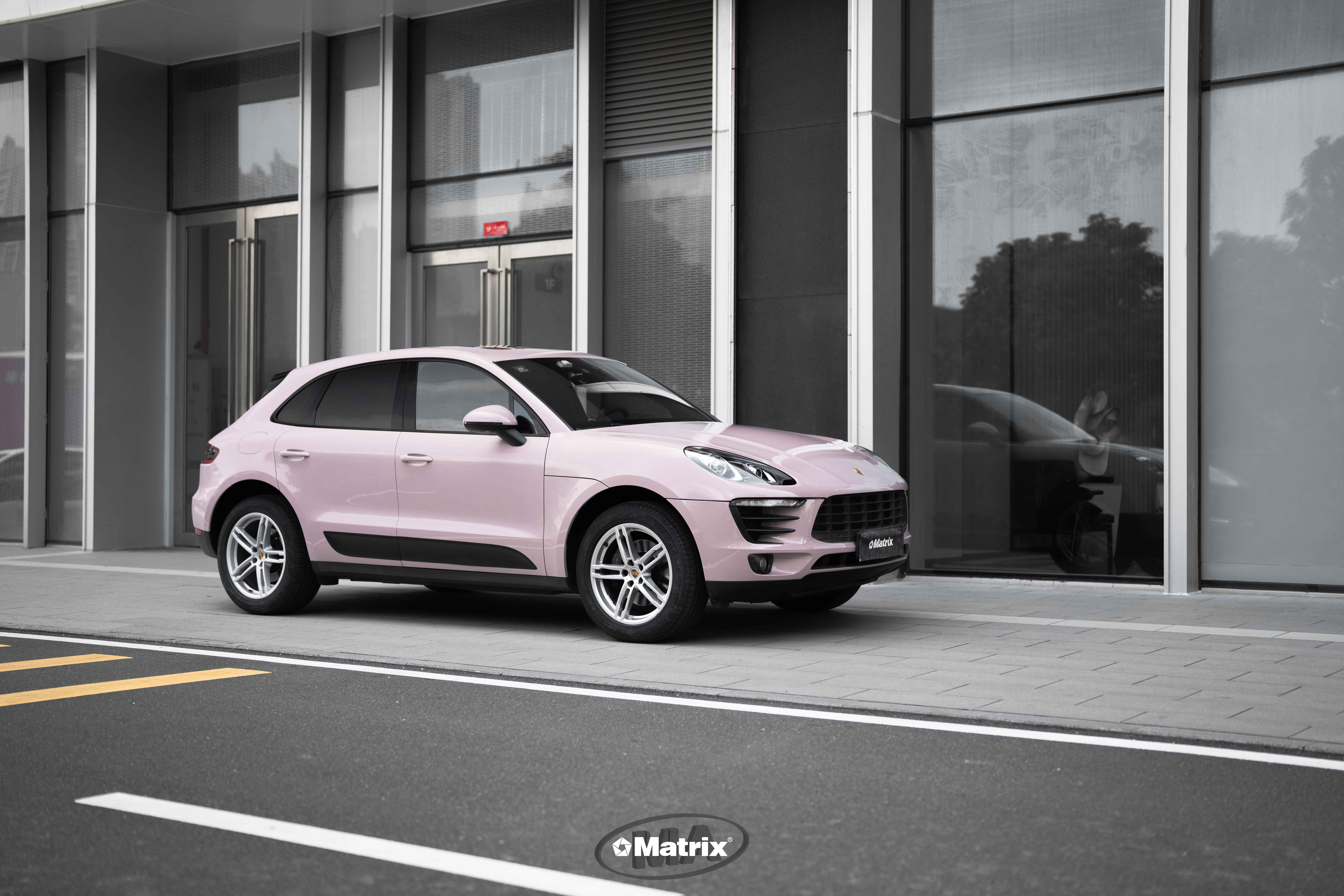 MA762 戚风烟紫 Chiffon Purple 保时捷Macan