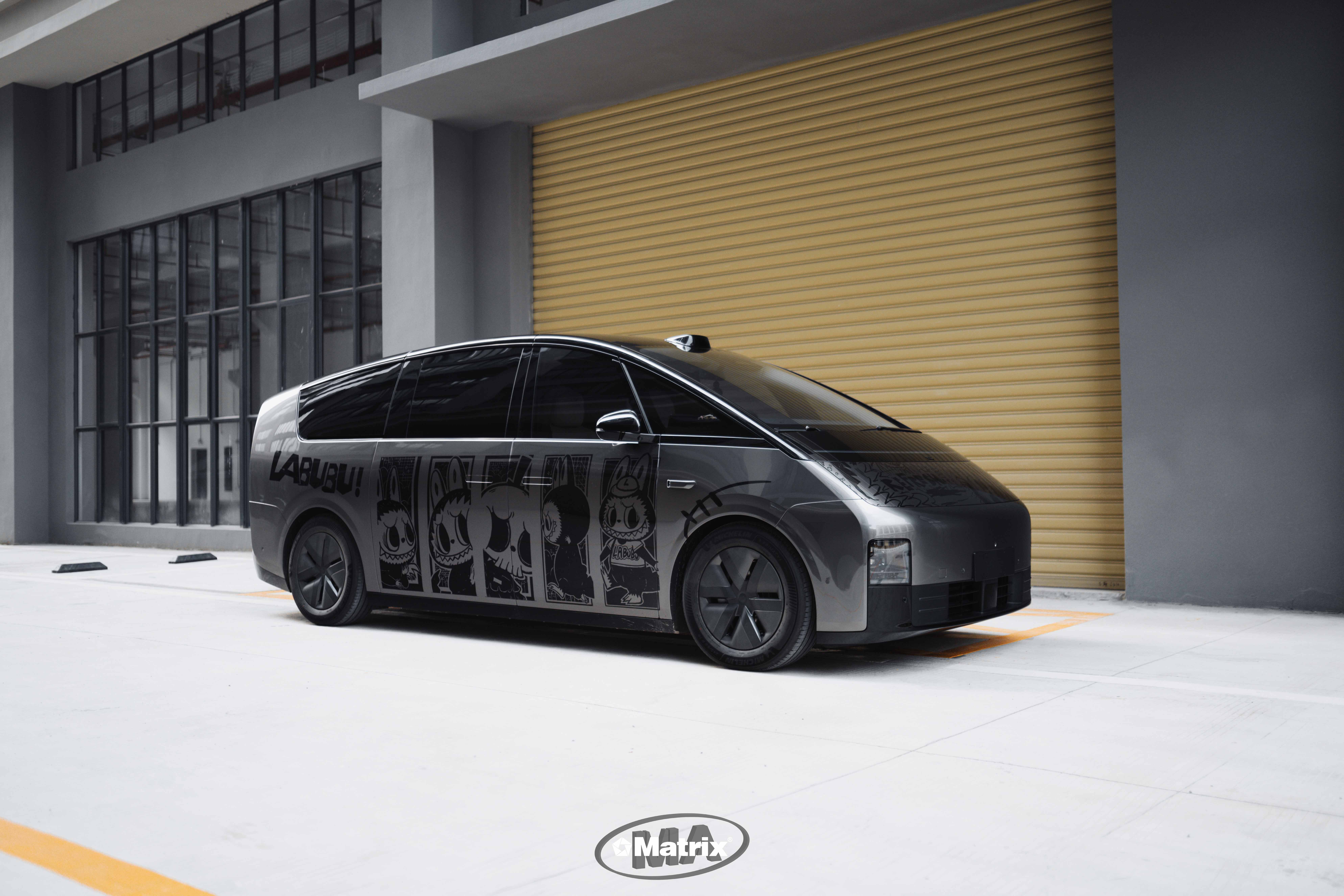 labubu定制涂装 理想MEGA