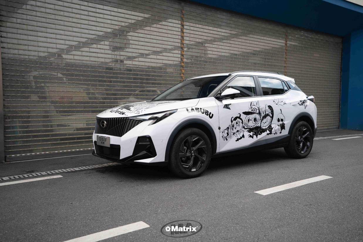 labubu定制涂装 广汽GS3