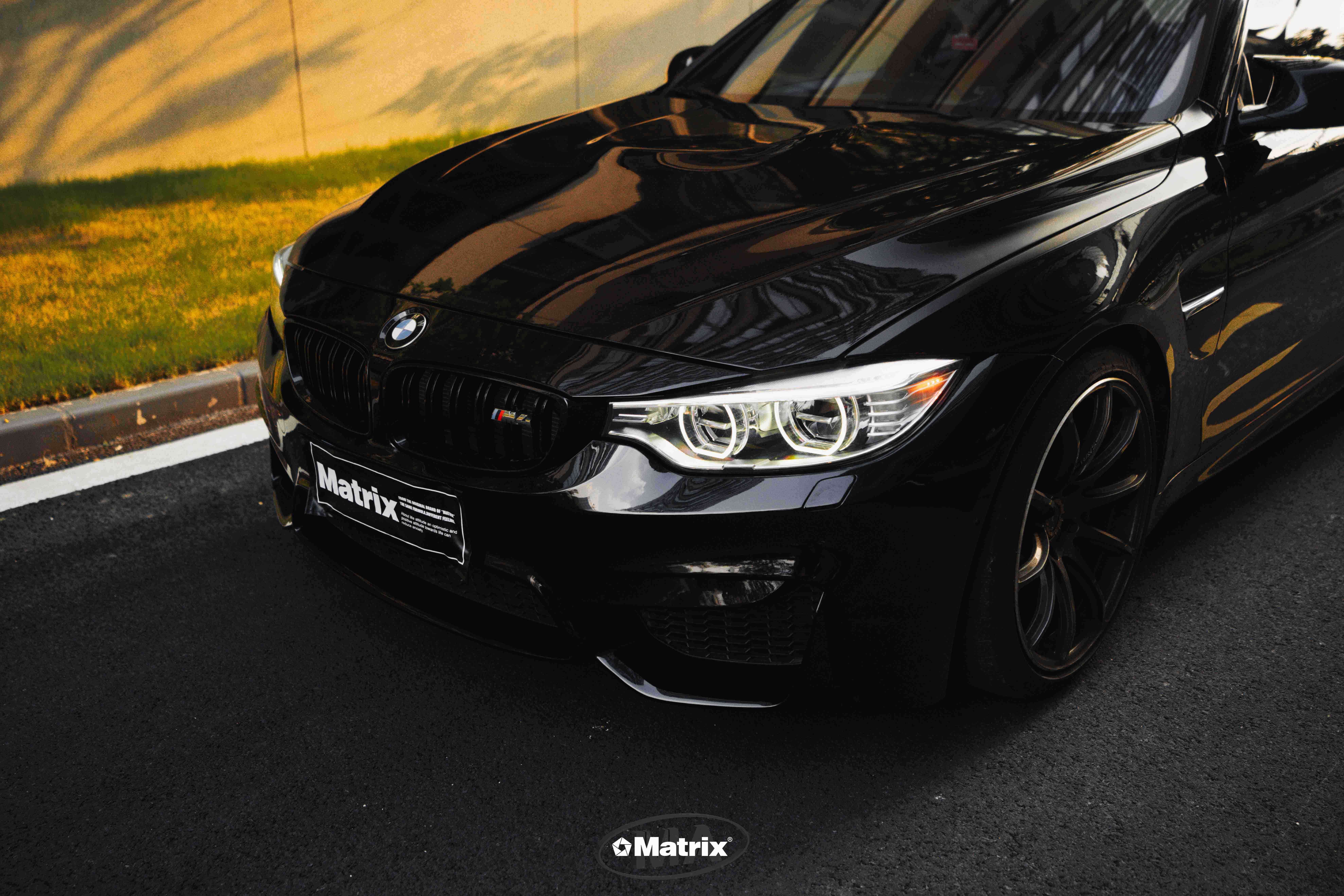MD251  M-超级亮黑 PET Repaired Piano Black  宝马M4