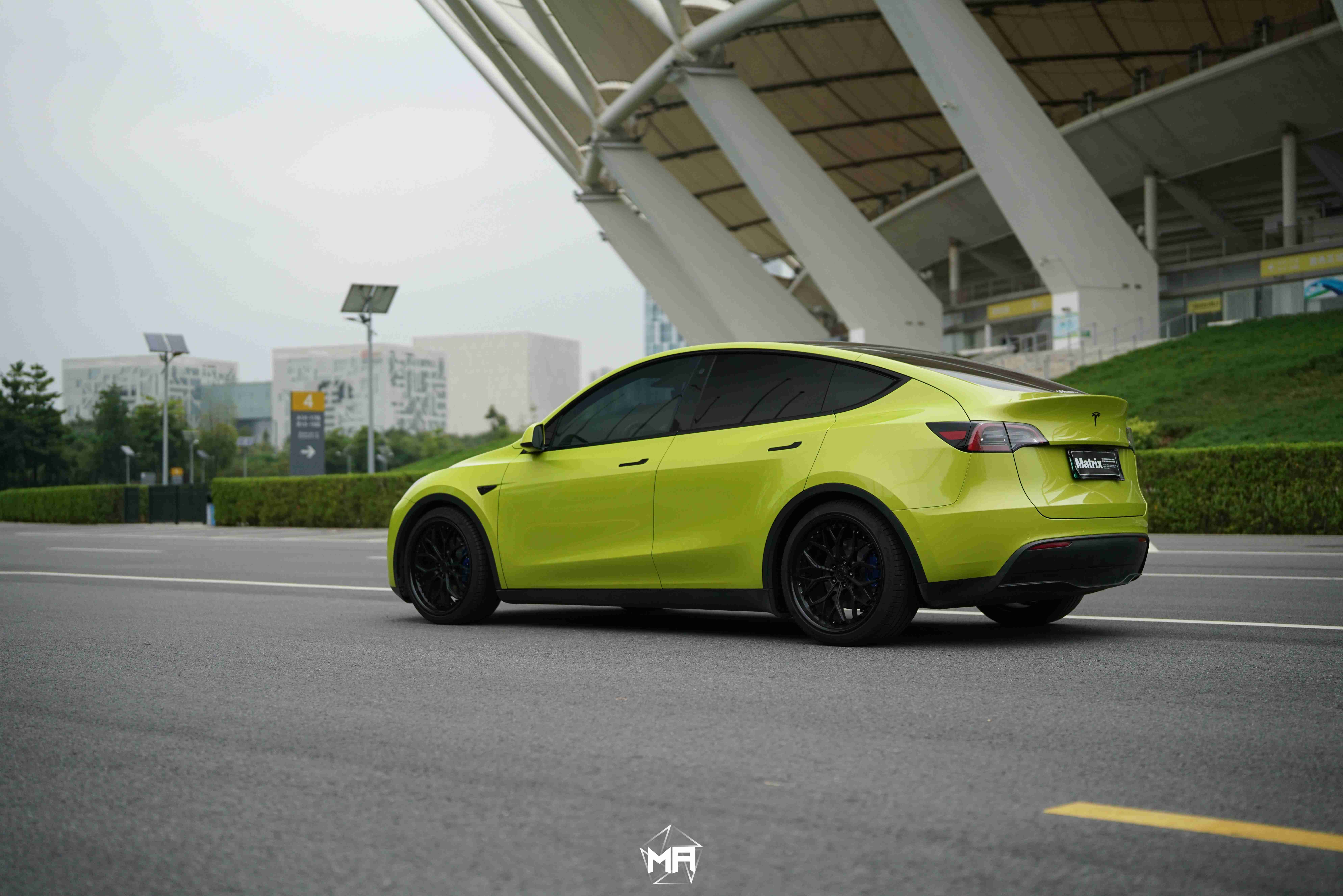 MA766 赛博青柠Cyber Lime 特斯拉modely