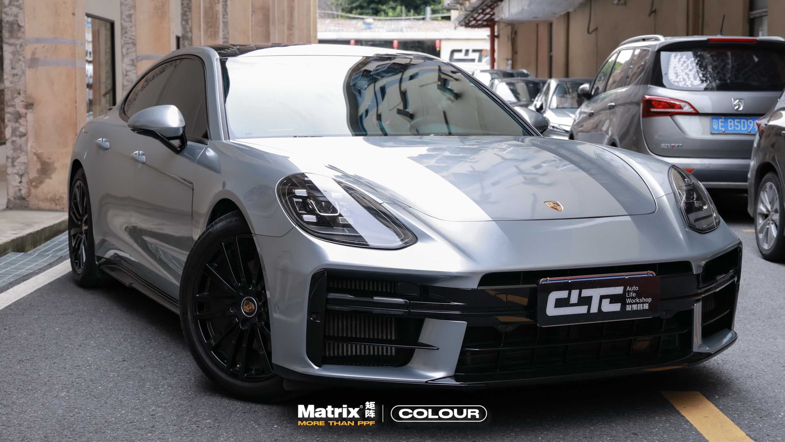 MA501 保时捷白云石 Porsche Dolomite Silver 保时捷Panamera
