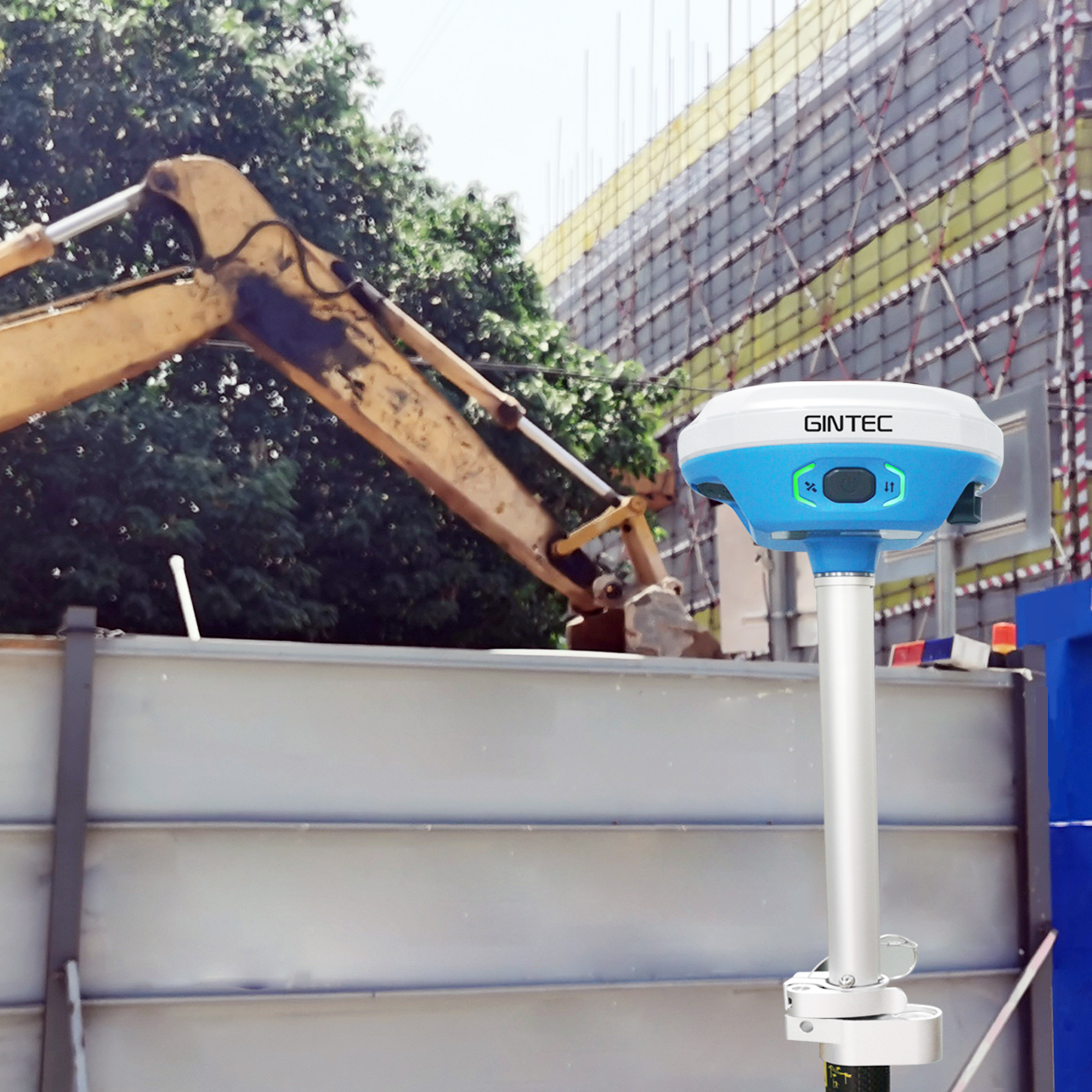 RTK technology in the application of engineering construction layout and comparison with total station