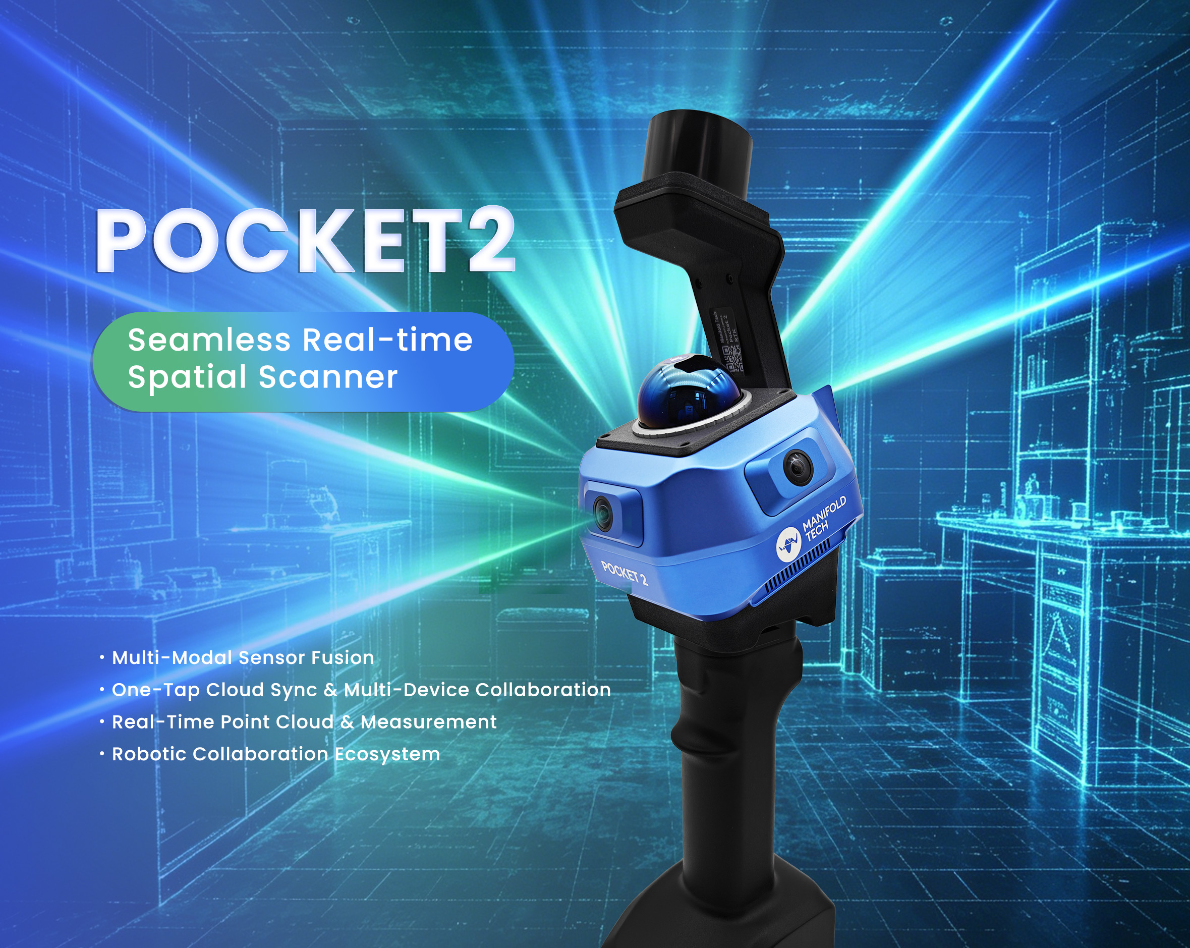 Launch of Pocket 2 Handheld SLAM: Redefining Efficiency in 3D Data Acquisition
