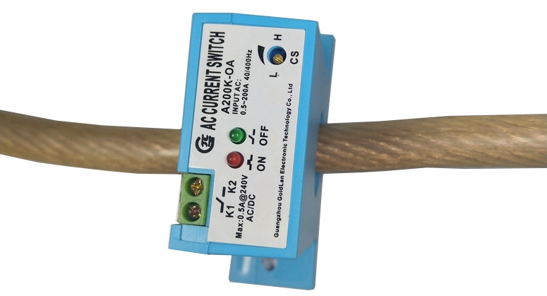矿业铜刷项目和滤波电容器项目采购国泰蓝牌电流感应开关A200K-OA