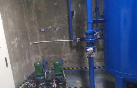 美的置业广场一期中水处理系统设备安装工程