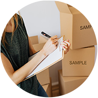  
3、封样
封样保存，作为验收依据。